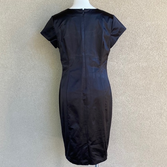 Shape FX Sheath Dress w Power Mesh Control Bottom - Picture 3 of 5
